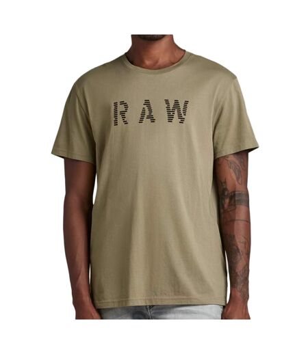 T-shirt Kaki Homme G-Star Raw D22776 - L