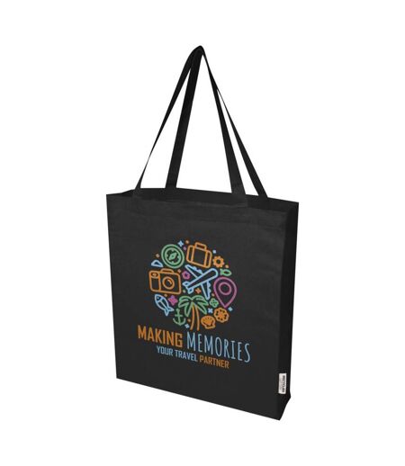 Tote Bag Madras Taille Unique Noir Uni Generic
