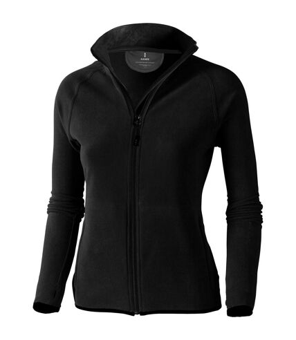 Elevate Womens/Ladies Brossard Micro Fleece (Solid Black)