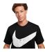 T-shirt Motif/style Logo Usé Hyverse Homme Noir Blanc Nike-4