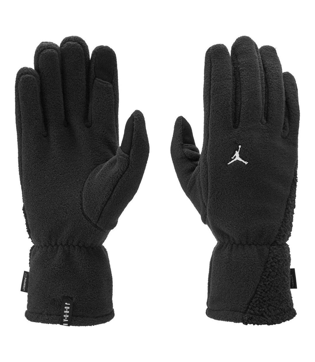 Mens Jordan Gloves Black White Nike-3