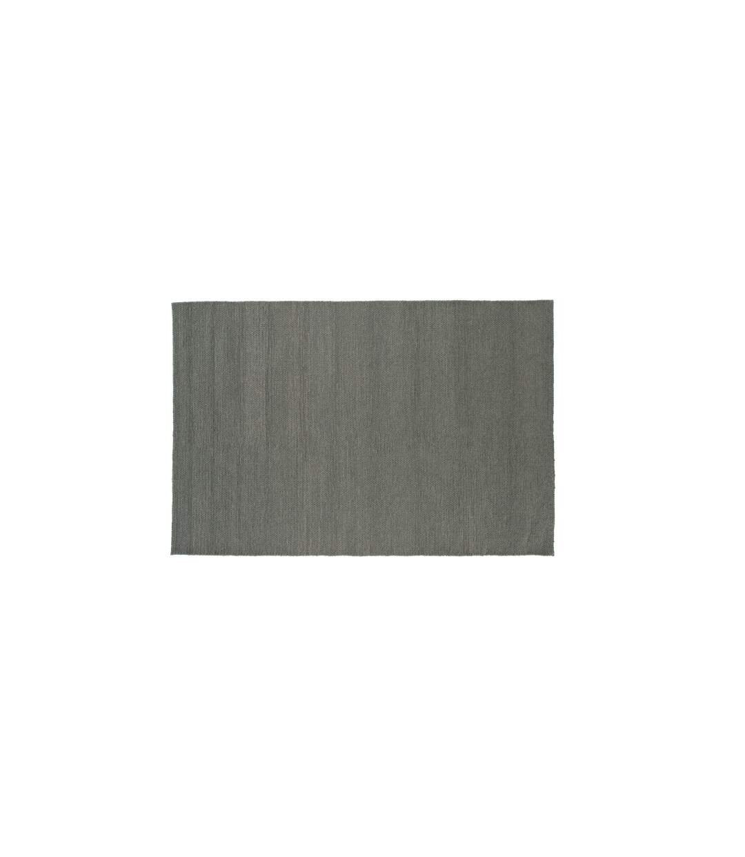 Tapis Tressé en Laine Marta 200x300cm Vert-1