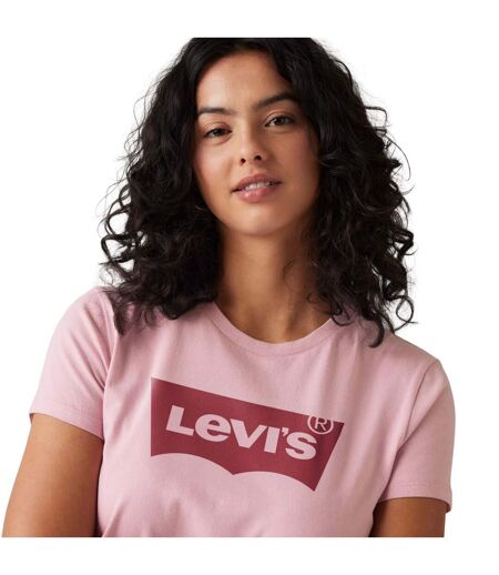Womens/ladies The Perfect T-shirt Pink Levis