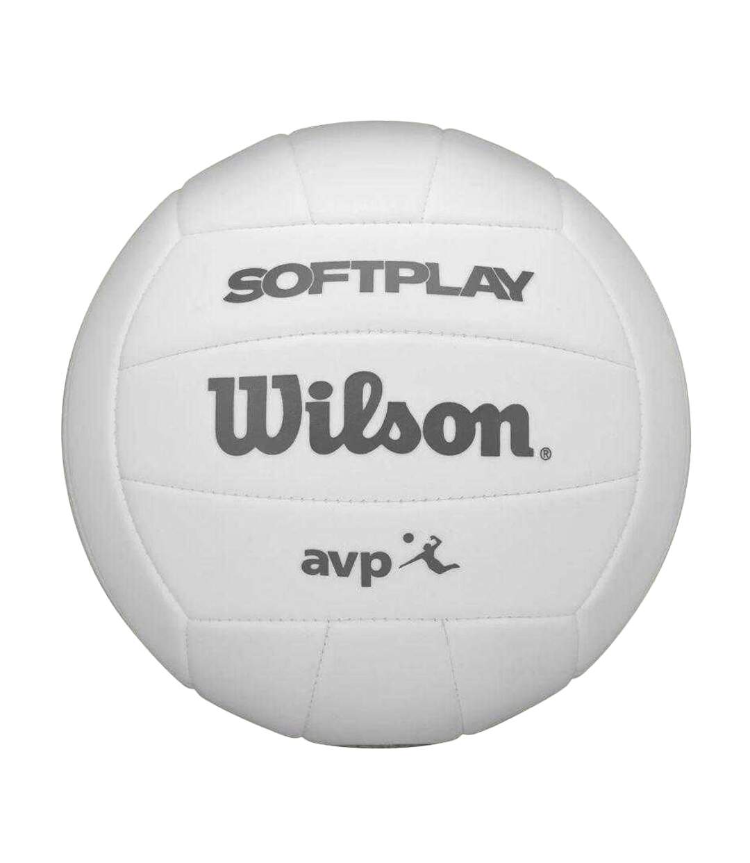 Ballon De Volley-ball Avp Soft Play Taille 5 Blanc Wilson-1