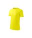 Mens Classic New T-shirt Yellow Adler-3