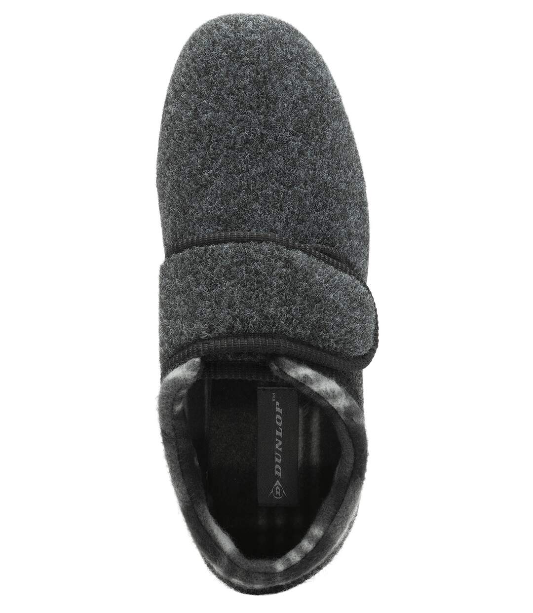 DUNLOP - Pantoufles Homme Orthopédiques Velcro | Chaussons Ajustable