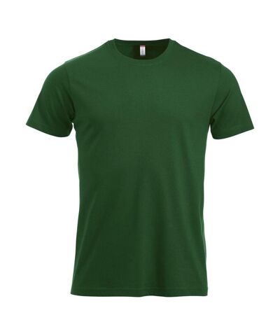 T-shirt New Classic Homme Vert Bouteille Clique