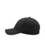 Atlantis Liberty Sandwich Heavy Brush Cotton 6 Panel Cap (Pack of 2) (Dark Grey)