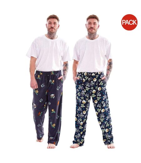Pack Of 2  Mens Lounge Pants  Multicoloured Star Wars Mandalorian