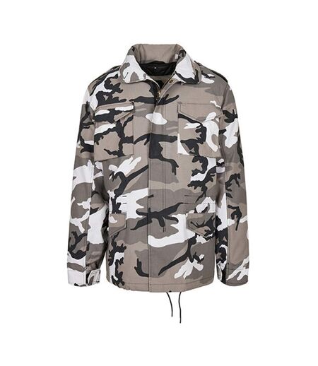 Veste De Campagne M-65 Standard Homme Gris Build Your Brand