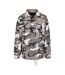 Veste De Campagne M-65 Standard Homme Gris Build Your Brand-1