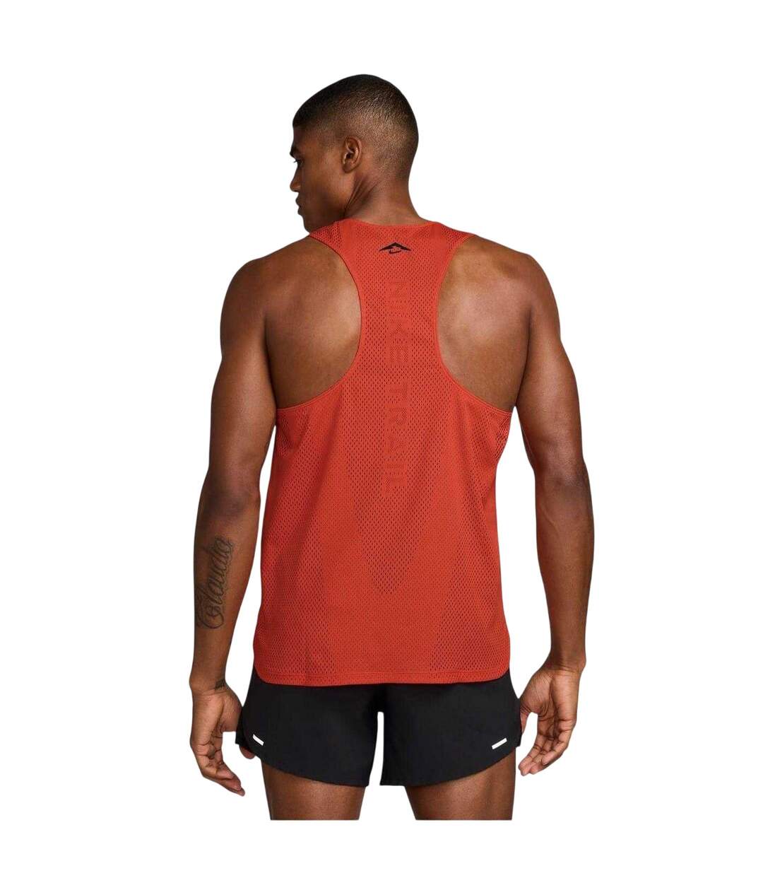 Mens Trailwind Dri-fit Race Vest Red Black Nike-3