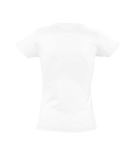T-shirt Imperial Femme Blanc Absolu SOLS