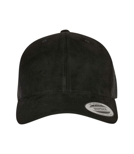 Casquette trucker adulte noir Flexfit