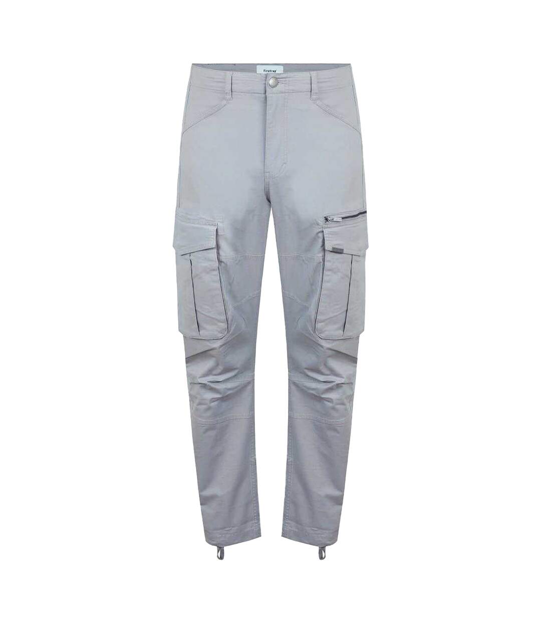 Pantalon À Poches Homme Gris Chiné Firetrap-1