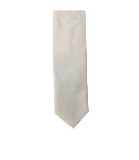 Plain Skinny Tie One Size Natural Boss