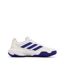 Baskets blanches/bleu homme adidas courtjam-2