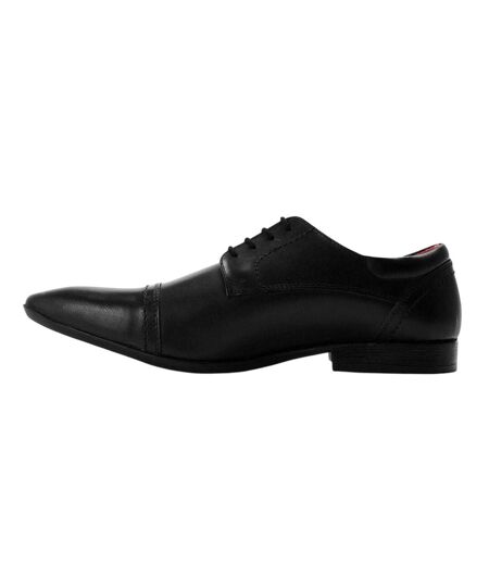 Mens Plain Low Cut Trainers Black Lambretta