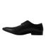 Mens Plain Low Cut Trainers Black Lambretta-2