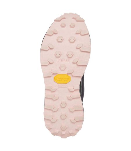 Womens/ladies Adflex Ankle Boots Black Pink Clay Craghoppers