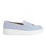 Womens/ladies Gasket Tassel Loafers Blue Dune London-1