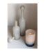 Vase Bouteille Bouchon en Verre Doyle 46cm Gris-5