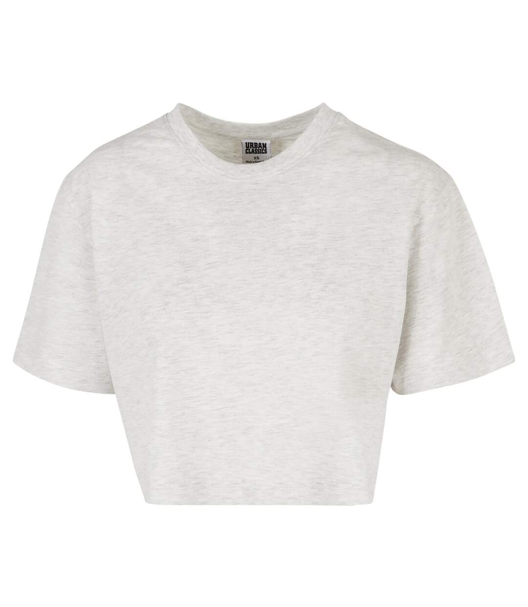 T-shirt Court Femme Gris Clair Urban Classics-1