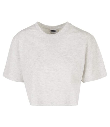 T-shirt Court Femme Gris Clair Urban Classics