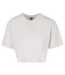 T-shirt Court Femme Gris Clair Urban Classics-1