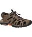 Hi-Tec Mens Cove Sport Sandals (Taupe/Burnt Orange) - UTFS10643