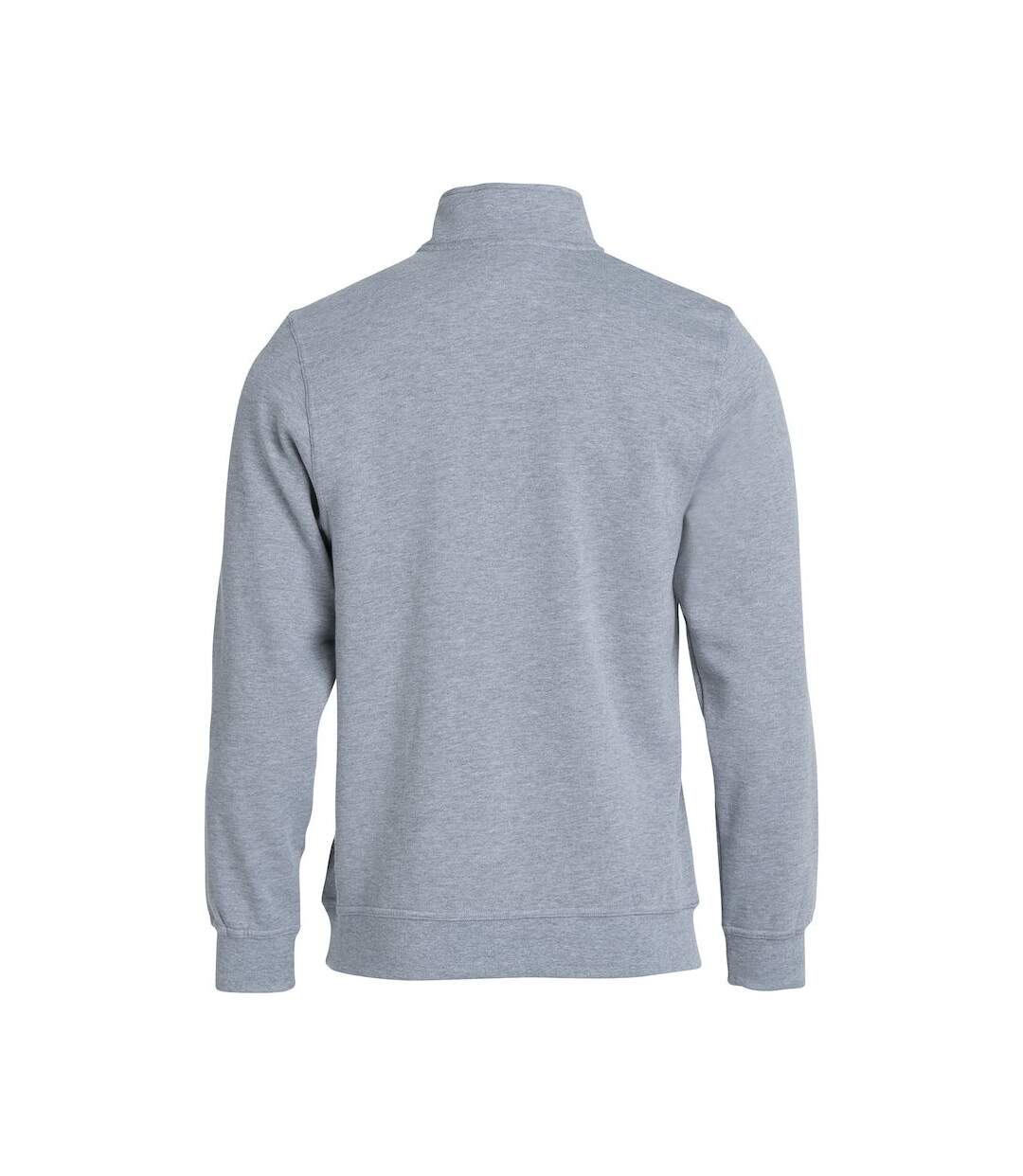 Sweat basic adulte gris chiné Clique-2