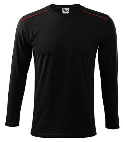 T-shirt manches longues - Homme - MF112 - noir