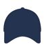 Unisex Adult Cap French Navy White Beechfield-3