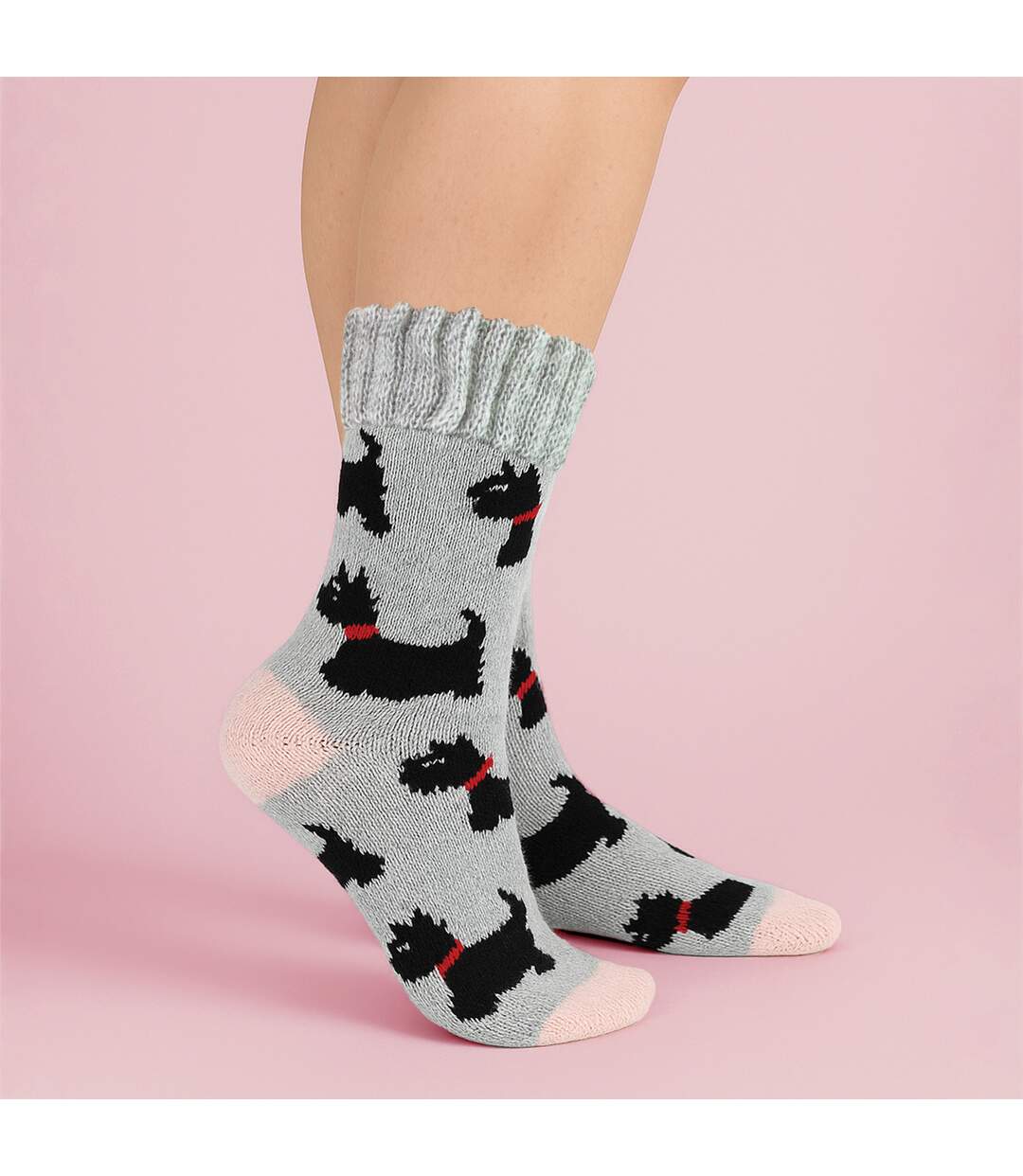 4 Pairs Ladies Thick Warm Bed Socks-4