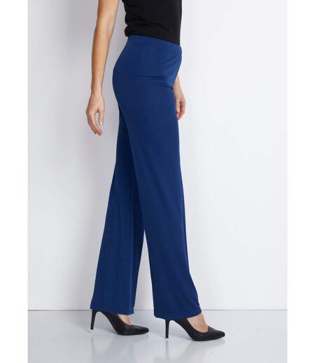 Pantalon taille élastiquée fluide évasé