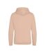 Hoods Mens Cross Neck Hoodie Nude AWDis-2