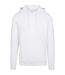 Sweat À Capuche Adulte Blanc Build Your Brand-1