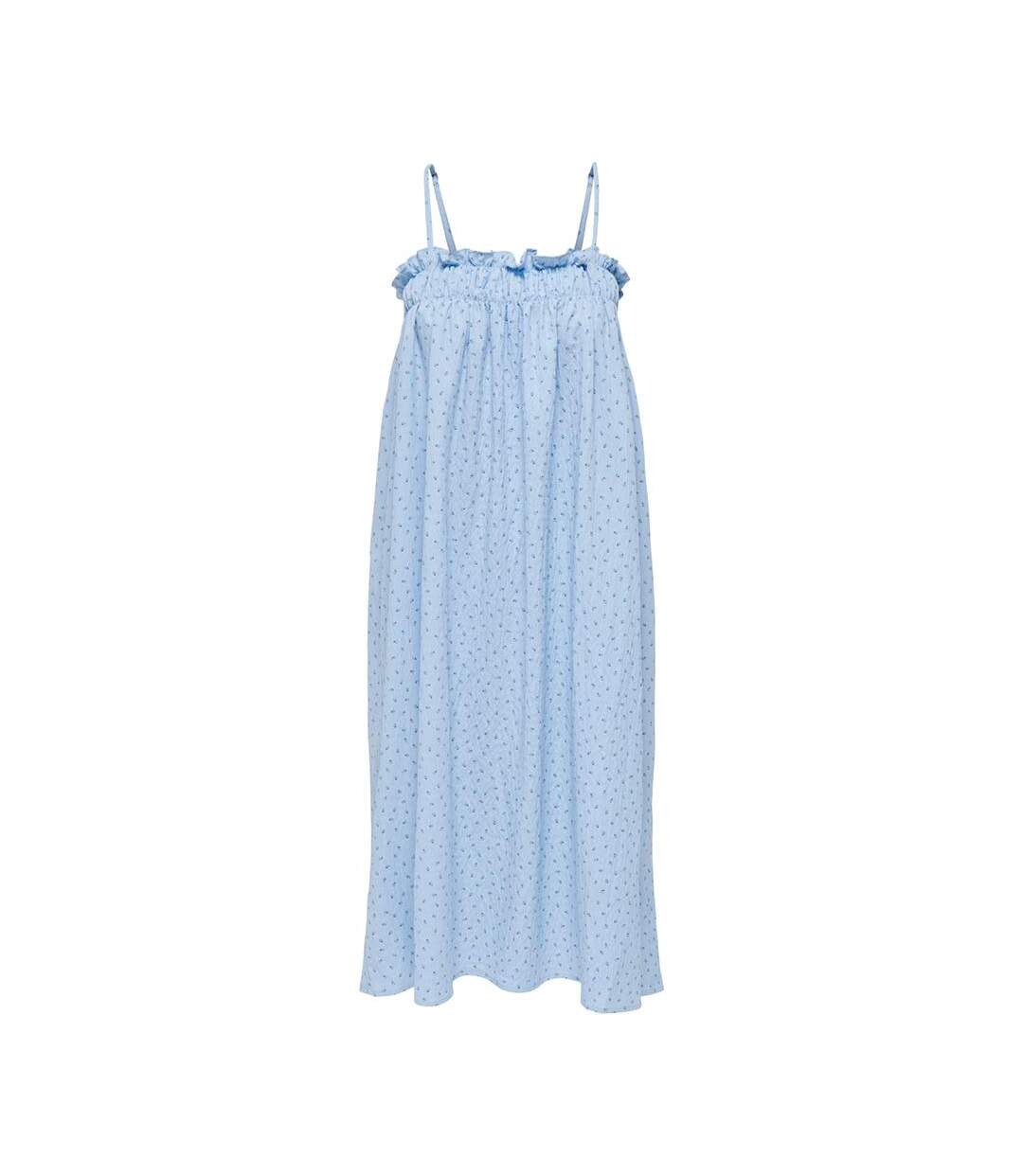 Robe Bleu à Motifs Femme Only Lannah - L-1