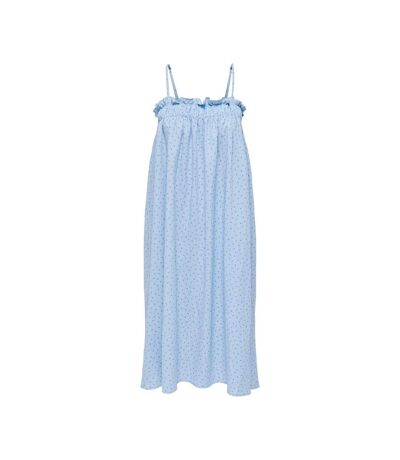 Robe Bleu à Motifs Femme Only Lannah - L