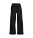 Womens/ladies Unstoppable Woven Zip Pocket Relaxed Fit Joggers Black Under Armour-1