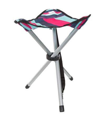 Trespass Ritchie Tripod Camping Stool/Chair (Tropical Stripe) (One Size) - UTTP520
