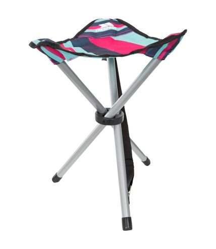 Trespass - Tabouret de camping RITCHIE (Bleu clair/rose foncé) (One Size) - UTTP520