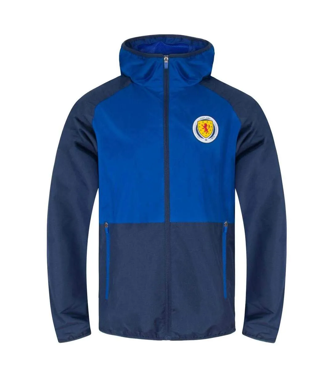 Coupe-vent Manches Raglan Motif/style Emblème Homme Bleu Marine Scotland-1