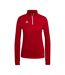 Haut De Survêtement Entrada Femme Rouge Adidas-2