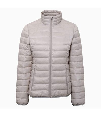 2786 Womens/Ladies Terrain Long Sleeves Padded Jacket (Oyster White) - UTRW6283