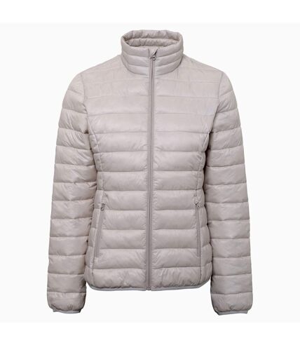 2786 Womens/Ladies Terrain Long Sleeves Padded Jacket (Oyster White)
