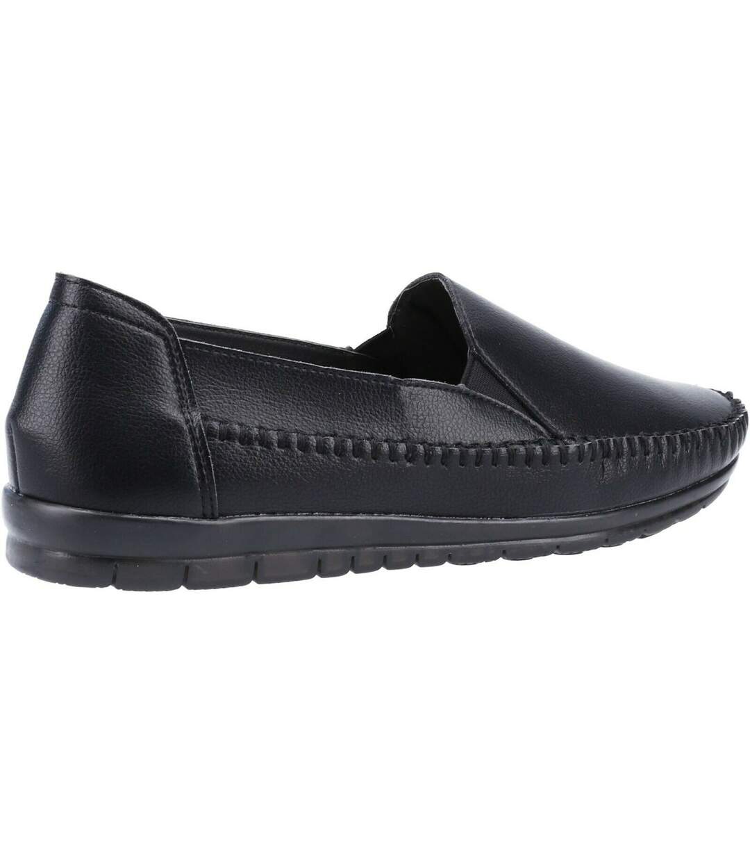 Fleet & Foster Womens/Ladies Shirley Leather Loafers (Black) - UTFS7818-2