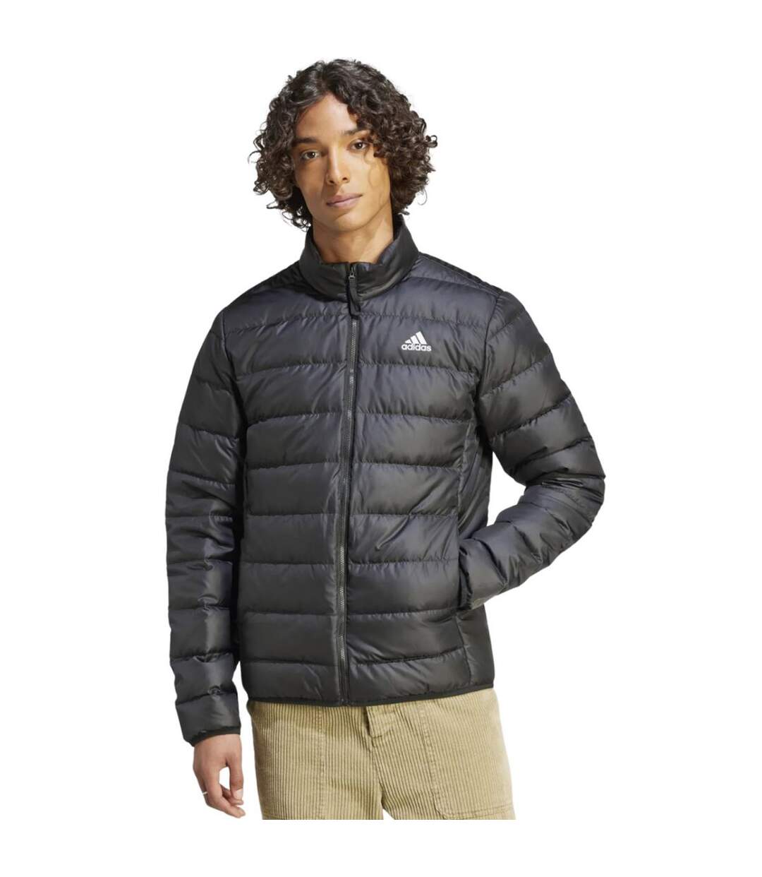 Veste Essentials Homme Noir Adidas-1
