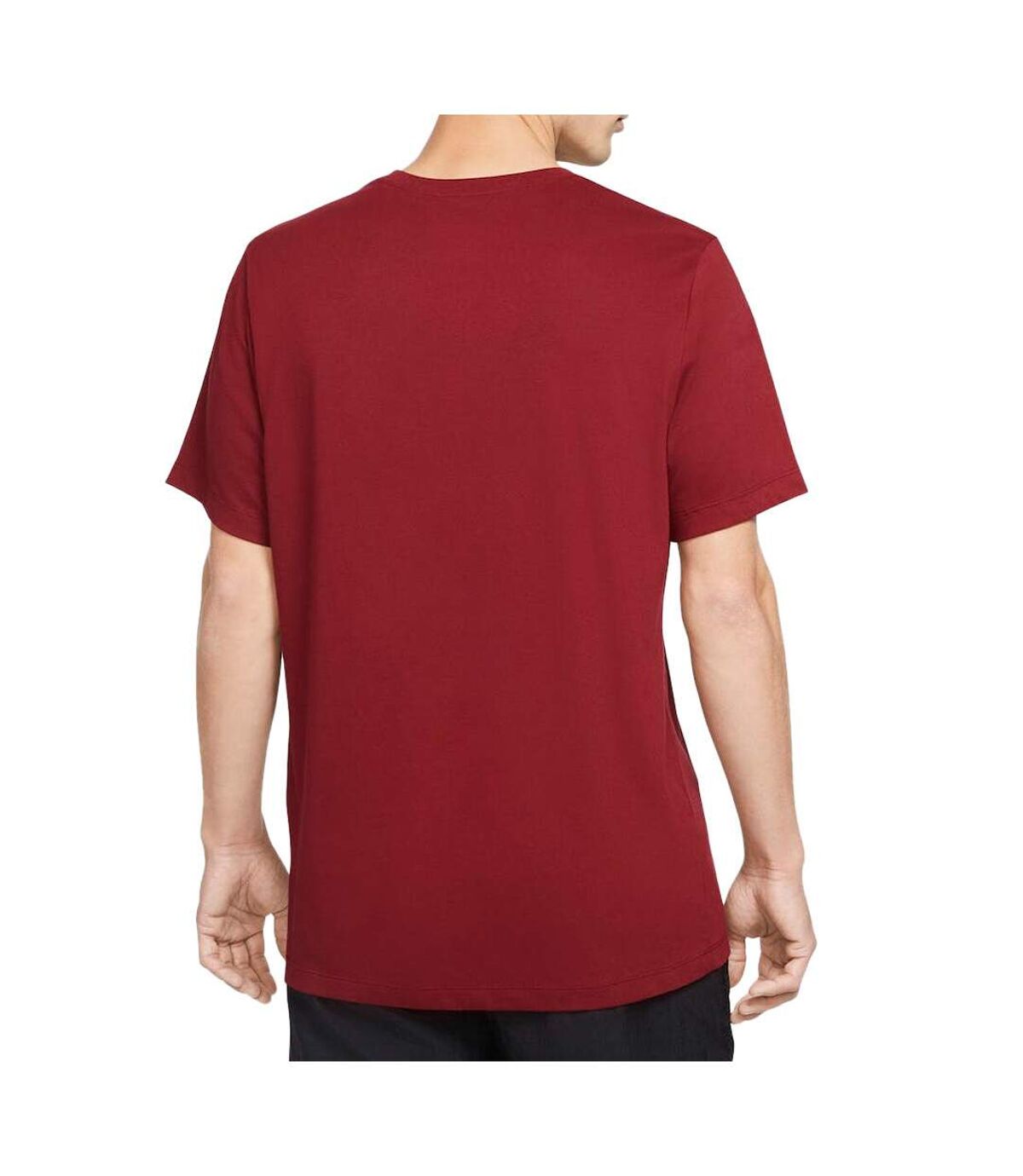 T-shirt Rouge Homme Nike Blue Ribon
