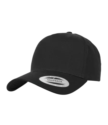 Casquette De Baseball Motif/style 5 Panneaux Classic Noir Flexfit